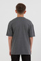 Teddy Bear Printed Crew Neck Boys T-Shirt - 4