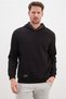 Printed Hooded Kangaroo Pocket Sweatshirt