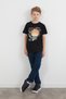 100% Cotton Waves Sunset Printed Boys' T-Shirt - 3