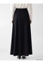 Zippered Waist Flared Skirt for Style Enthusiasts from Uzg Store - 5