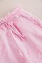 Girls' Palazzo Trousers with Tassels and Elastic Waist - 4