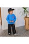 Text Printed Boy's Suit