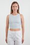 Striped Halter Neck Body with Stoppers on the Sides - 6