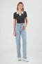 Striped Polo Neck T-Shirt - 2