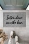 Modern Digital Printing Only with Good Vibe Written Doormat - Doormat - 2