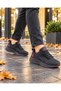 Unisex Waterproof Sneakers - Black Red - 4