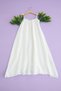 Basic Strappy Skirt with Ripped Hem Girls' Muslin Dress - 3