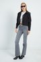 Pleated Double-Breasted Collar Cropped Trench Coat - 4