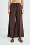 Elastic Waist Lace-Up Trousers - 6