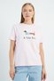 Dog Printed Crew Neck T-Shirt