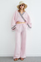 Tied Kimono with Embroidered Collar and Sleeves - 6