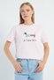Dog Printed Crew Neck T-Shirt - 5