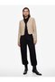 Viscose Blended High Waist Pocketed Elastic Cuffed Harem Pants