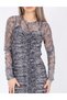 Rochie scurta, Gri - 3