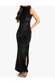 Rochie lunga, Negru - 3