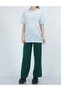 Tricou Oversize, Bleu