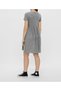 Rochie scurta, Gri - 4