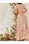 Rochie lunga, Roz Pudra - 2