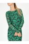 Rochie medie, Verde - 4
