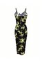 Rochie medie, Negru - 3
