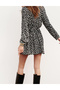 Rochie scurta, Negru/Alb - 4