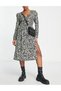 Rochie medie, Floral print - 3