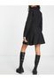 Rochie scurta, Negru - 3