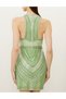 Rochie scurta, Verde - 4