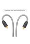 1pcs MMCX Connector Replacement Headphone Cable 3.5mm Wired Earphones Detachable Cord Compatible wit - 2