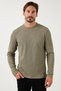 Cotton Crew Neck Regular Fit Basic Sweat Men's Sweat 5905073 - 4