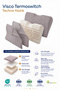 Visco Thermoswitch Techno Premium Visco Pillow with Neck Support 54X30 cm - 5