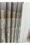 Nivemeshome Inci V-5431 1/3 Close Pleat Gray Background Curtain Apm