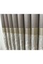 Nivemeshome Inci V-5431 1/3 Close Pleat Gray Background Curtain Apm - 8