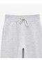 Comfortable Fit Sportswear Barrel Cut Jogger Sweatpants with Raised Pockets and Waist Tie - 7