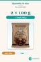 Osso Turkish Coffee 100 g X 2 Packs - Medium Roast, Foil Pack - 7