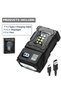 1PC Mini USB Rechargeable LED Flashlight Tail Magnet Super Bright Camping COB Emergency Light - 7