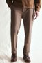 Tailored Fit Regular Fit Regular Straight Leg Trousers F1673Ax26Wn - 5