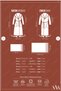 6 Piece 3D Embroidered Premium Bamboo Family Bathrobe Set (Contains 70% Bamboo Fiber) - 2