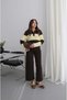 Acı Kahve Culotte High-Waisted Jeans - 3