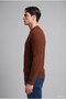 Regular Fit Basic-Pullover aus geripptem Strick mit Rundhalsausschnitt J2332AX26WN - 3
