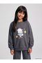 Rmz Gi̇yi̇m Farkiyla Pochacco Printed Girls' Tracksuit Set - 2