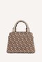 PAIGE SMALL SATCHEL-KW0 - CHNO/LT TAUPE-N/S - 2