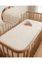 Ecru Muslin Fitted Baby Sheet, 100% Cotton, Soft Texture, Crib Sheet. - 5