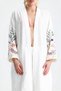 Panna Long Embroidered Kimono - 2