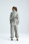 Agapi Stone-Colored Belted Shirt and Trousers Set - 6