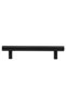 Furniture Cabinet Door Drawer Handle Handle 128 Mm Matte Black Metal Handle - 5