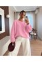 Oversize Short Bearded Thick Sweater