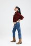 Afitos Double Color Detailed Zippered Short Trench Coat - 3