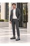 Men's Gray Suede Double-Zipper Ankle Boots, Comfortable for Everyday Wear, Ba0777. - 6