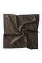 Twill Silk Minimal Scarf Oil Green 90X90 - 5